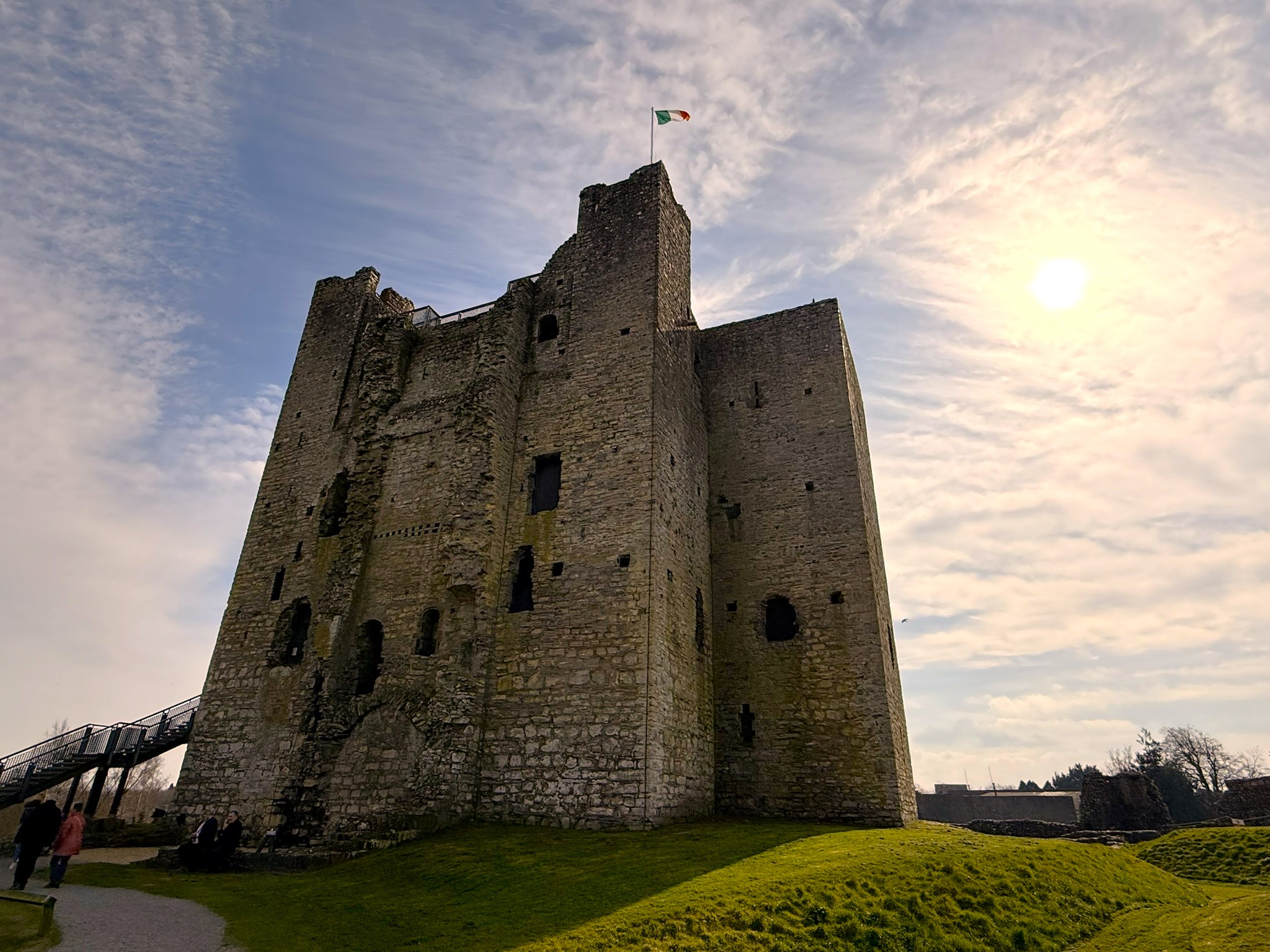 Trim Castle, a 12th-century Norman keep in County Meath