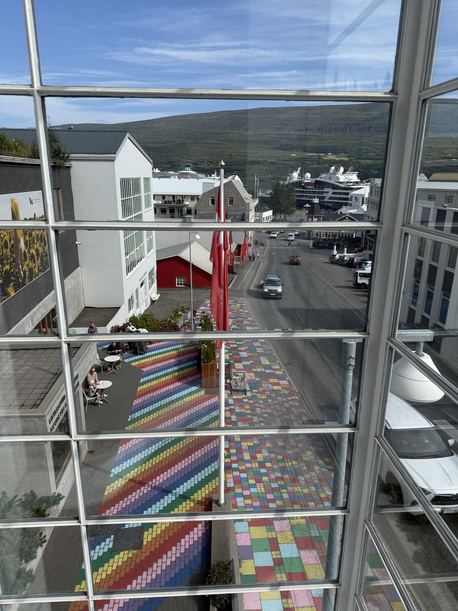 Akureyri Art Museum, colorful and creative