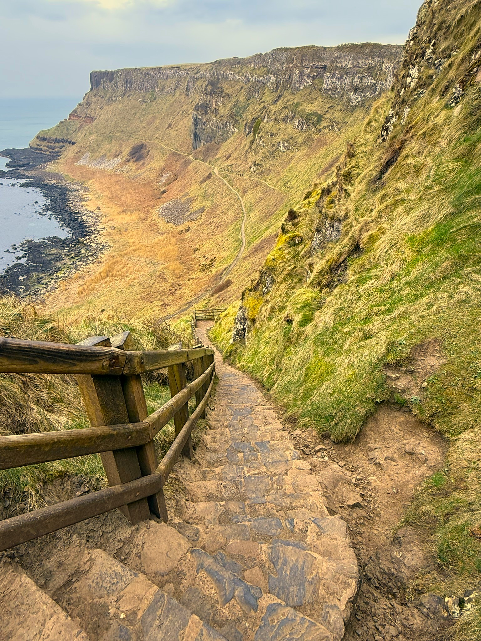 The Shepherd's Steps at Giant's Causeway, County Antrim