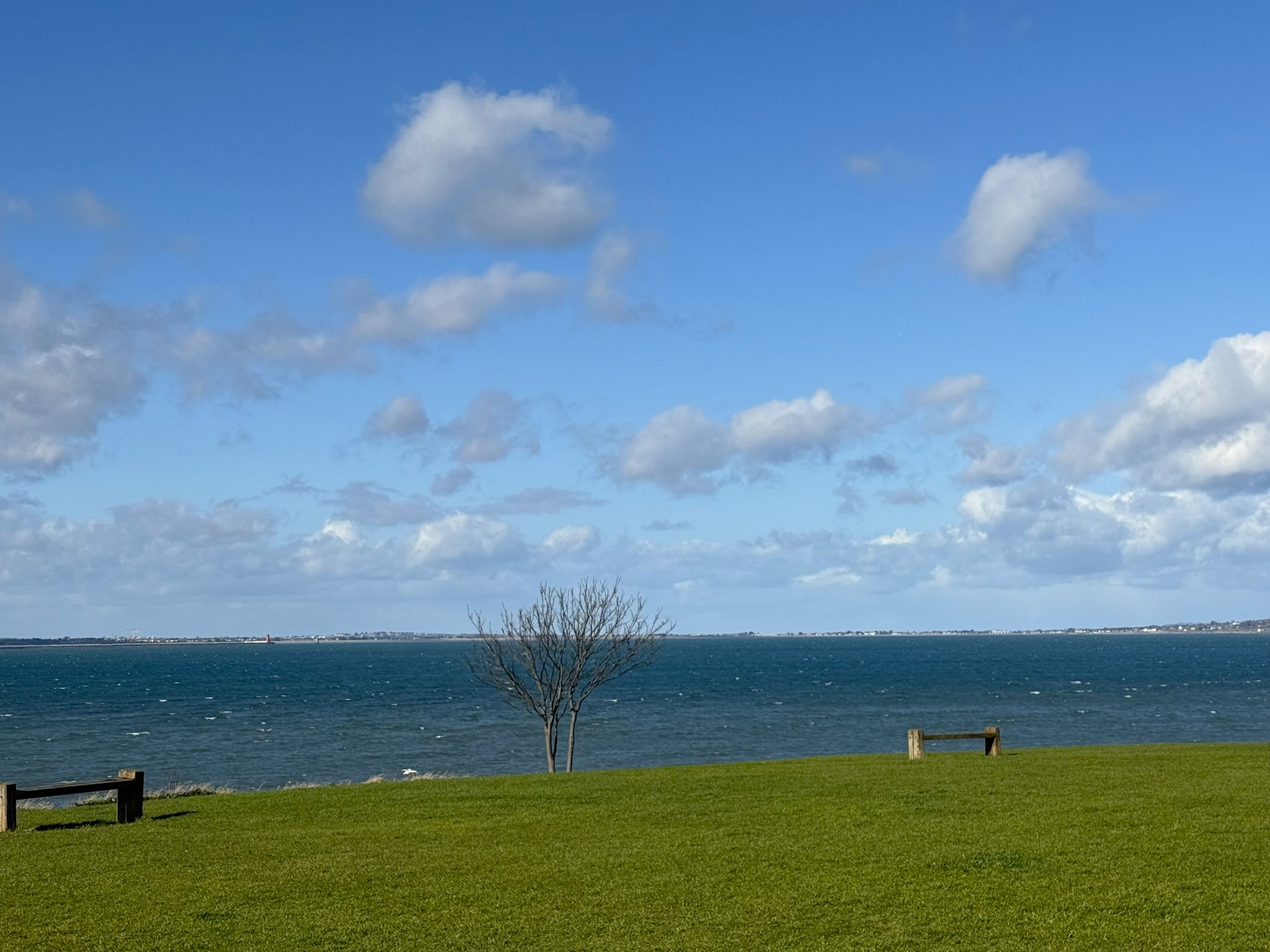 Seapoint Park and Beach, Dublin — the coastal walk to Blackrock